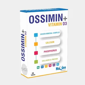 OSSIMIN PLUS - Mineral Complex and Vitamin D Tablets