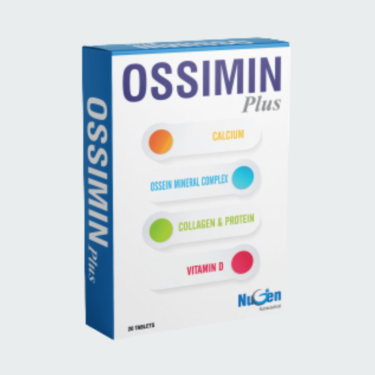 OSSIMIN PLUS Mineral Complex and Vitamin D Tablets